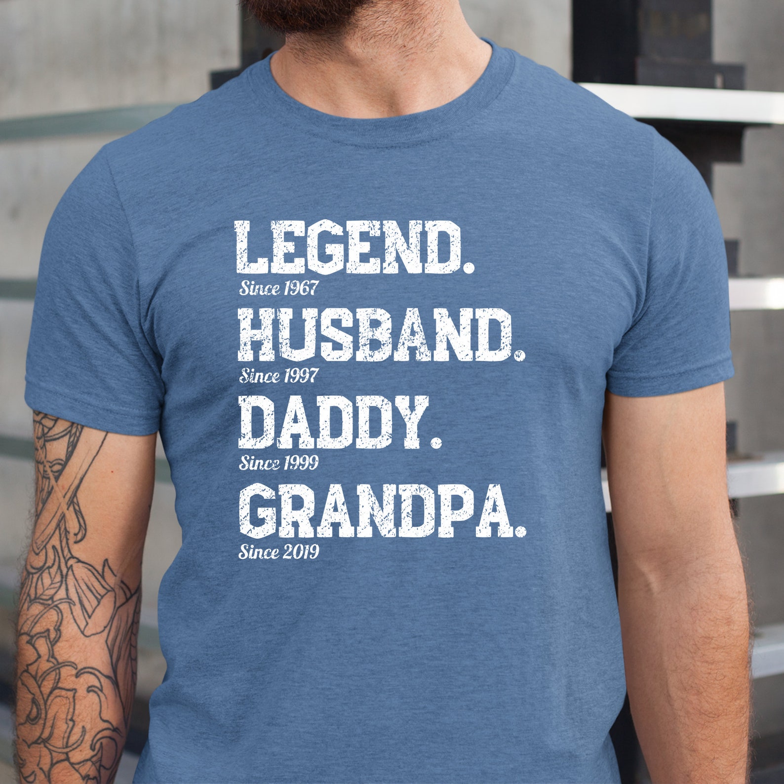 Legend Husband Daddy Grandpa Shirt Fathers Day Shirt Custom Grandpa legend-husband-daddy-grandpa-shirt-fathers-day-shirt-custom-grandpa