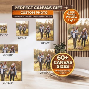 Canvas Gallery Wraps, Canvas Wall Art, Photo On Canvas, Family Photos, Wedding Pictures, Custom Canvas, Wall Decor, Photo Canvas, Baby Photo