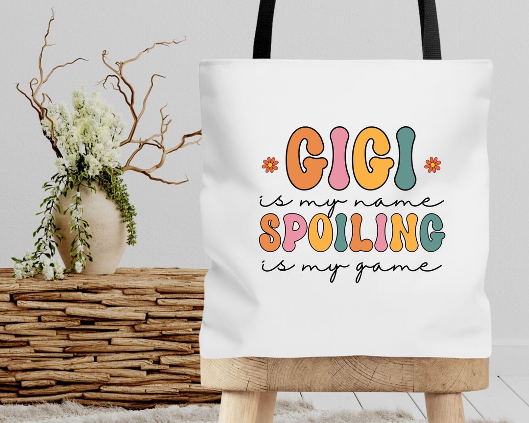 Kosmetiktasche Für Oma Mit Spruch: "Gma Is My Name, Spoiling Is My Game" – Perfekt Zum Verwöhnen!