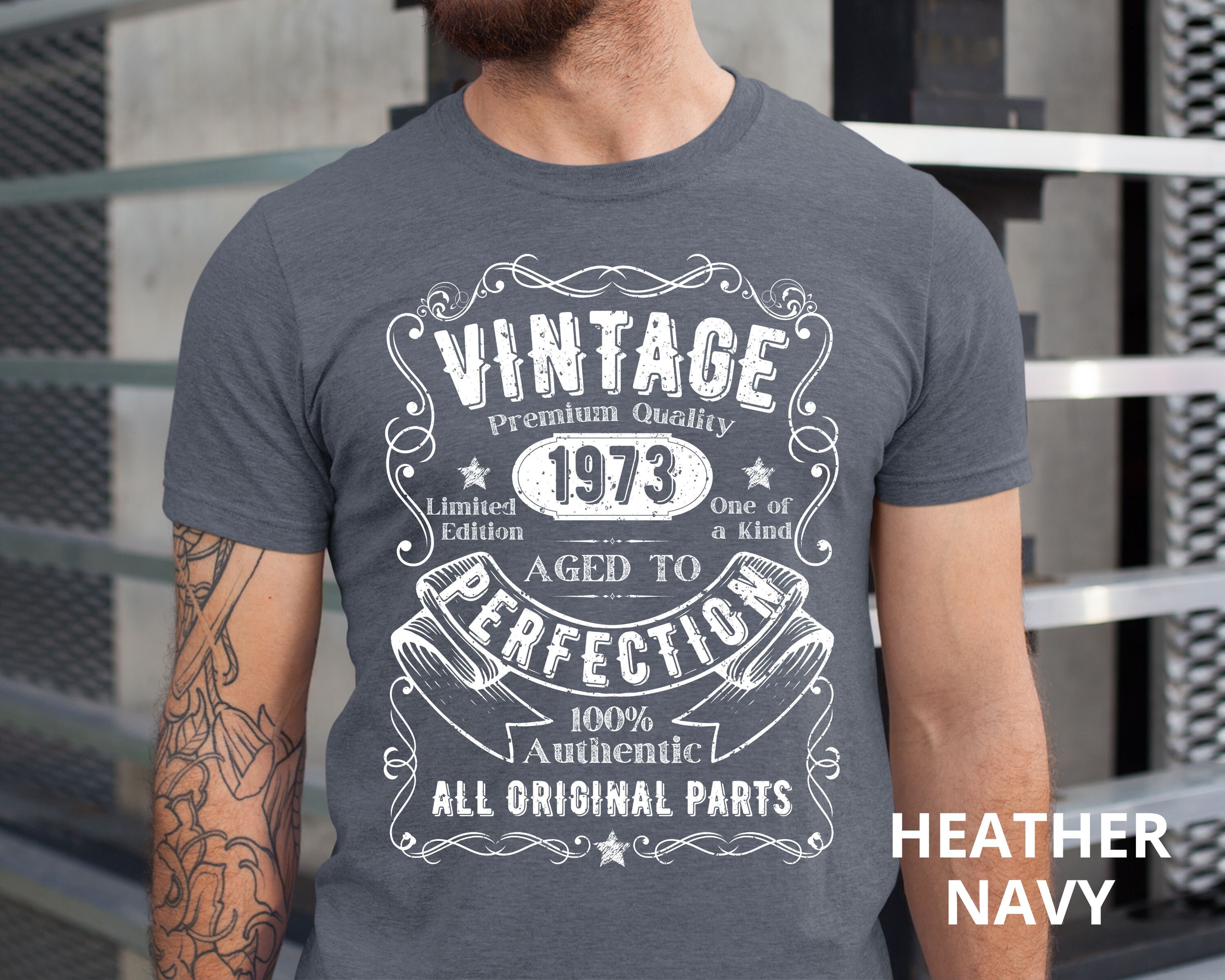 Discover 1973 Vintage Shirt, 50th Birthday Shirt, Retro 50th Birthday Shirt