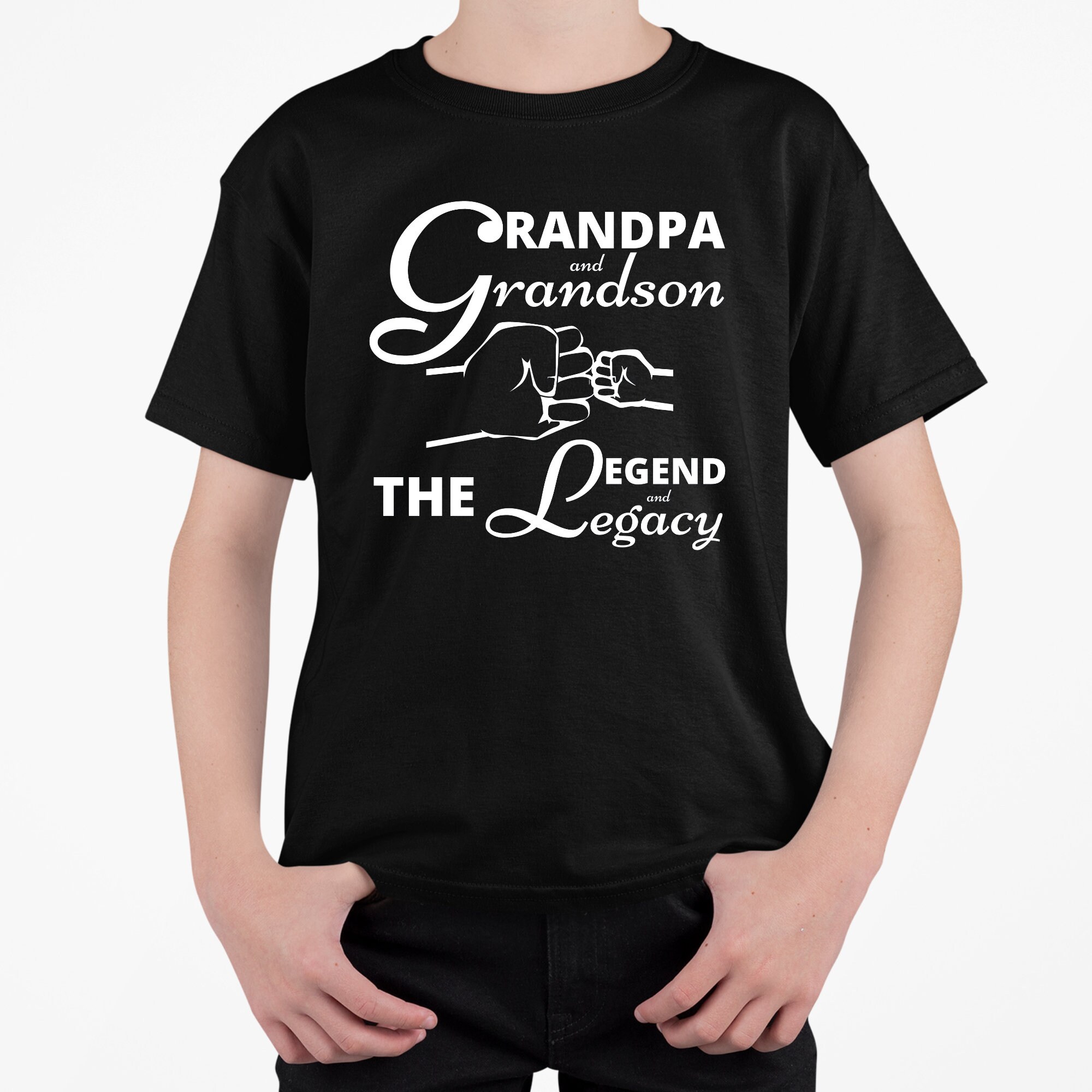 Fathers Day Shirt Grandpa and Grandson Matching Shirt The | Etsy