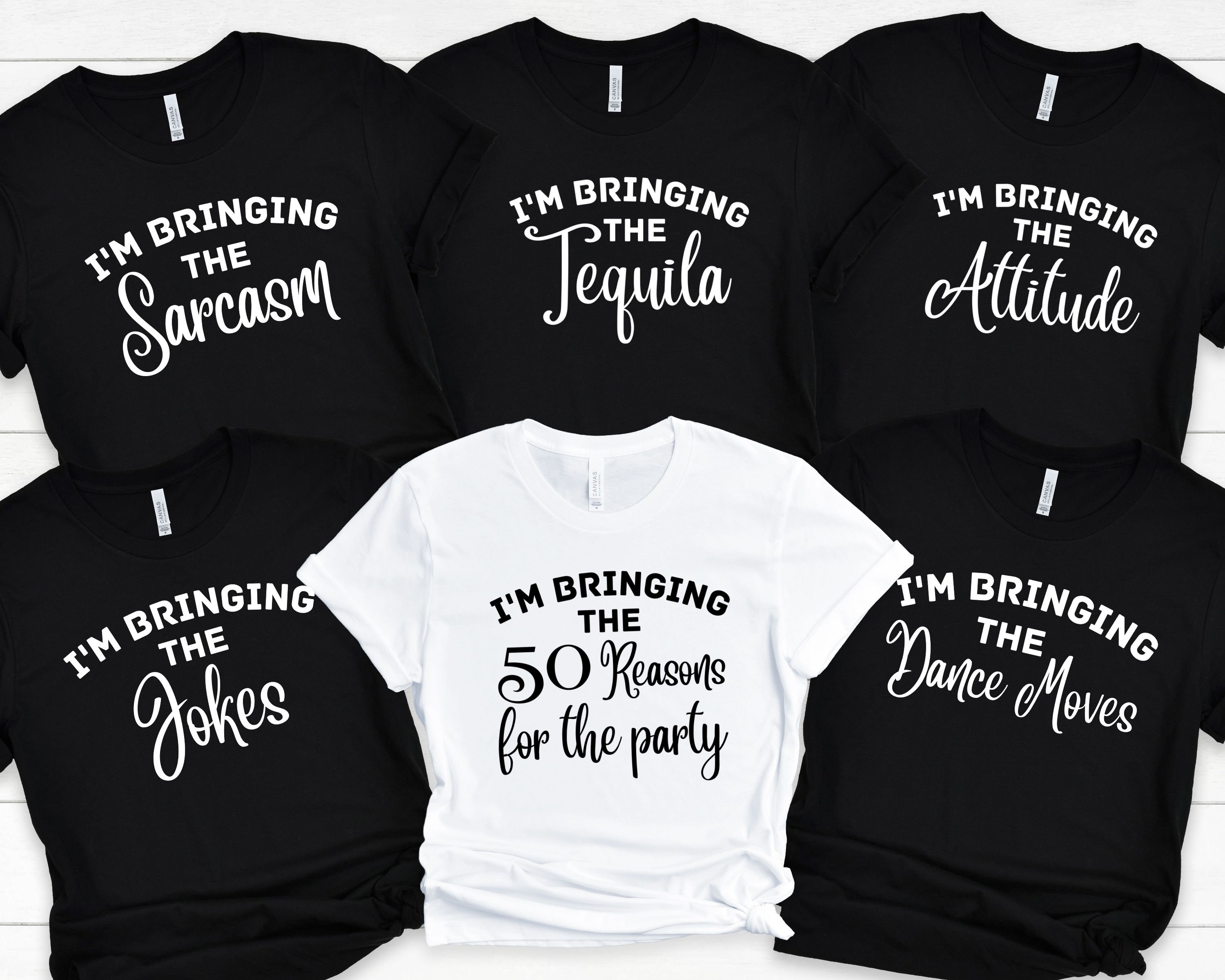 Custom Birthday Group Party Shirts 50th Birthday Shirt Funny | Etsy