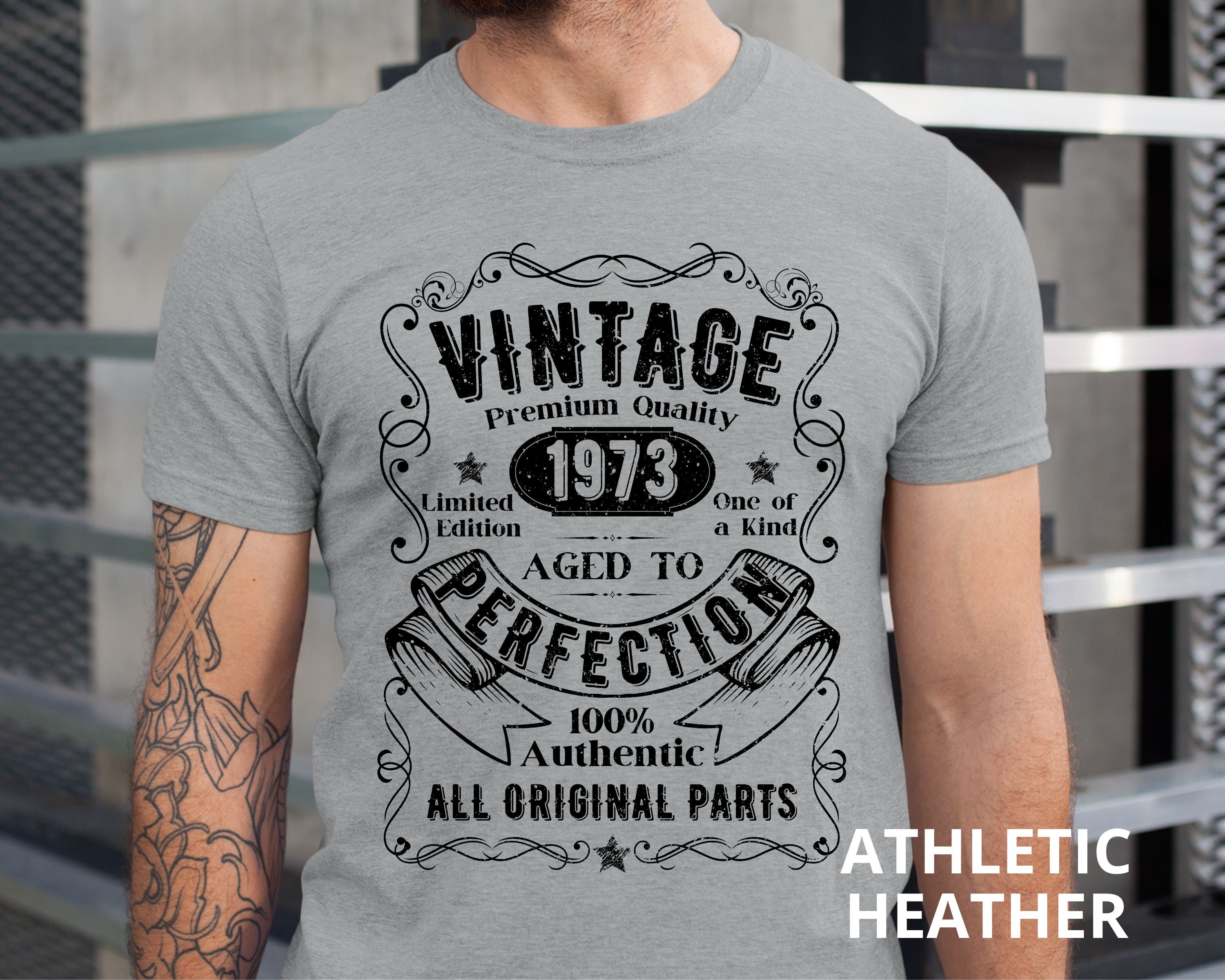 Discover 1973 Vintage Shirt, 50th Birthday Shirt, Retro 50th Birthday Shirt