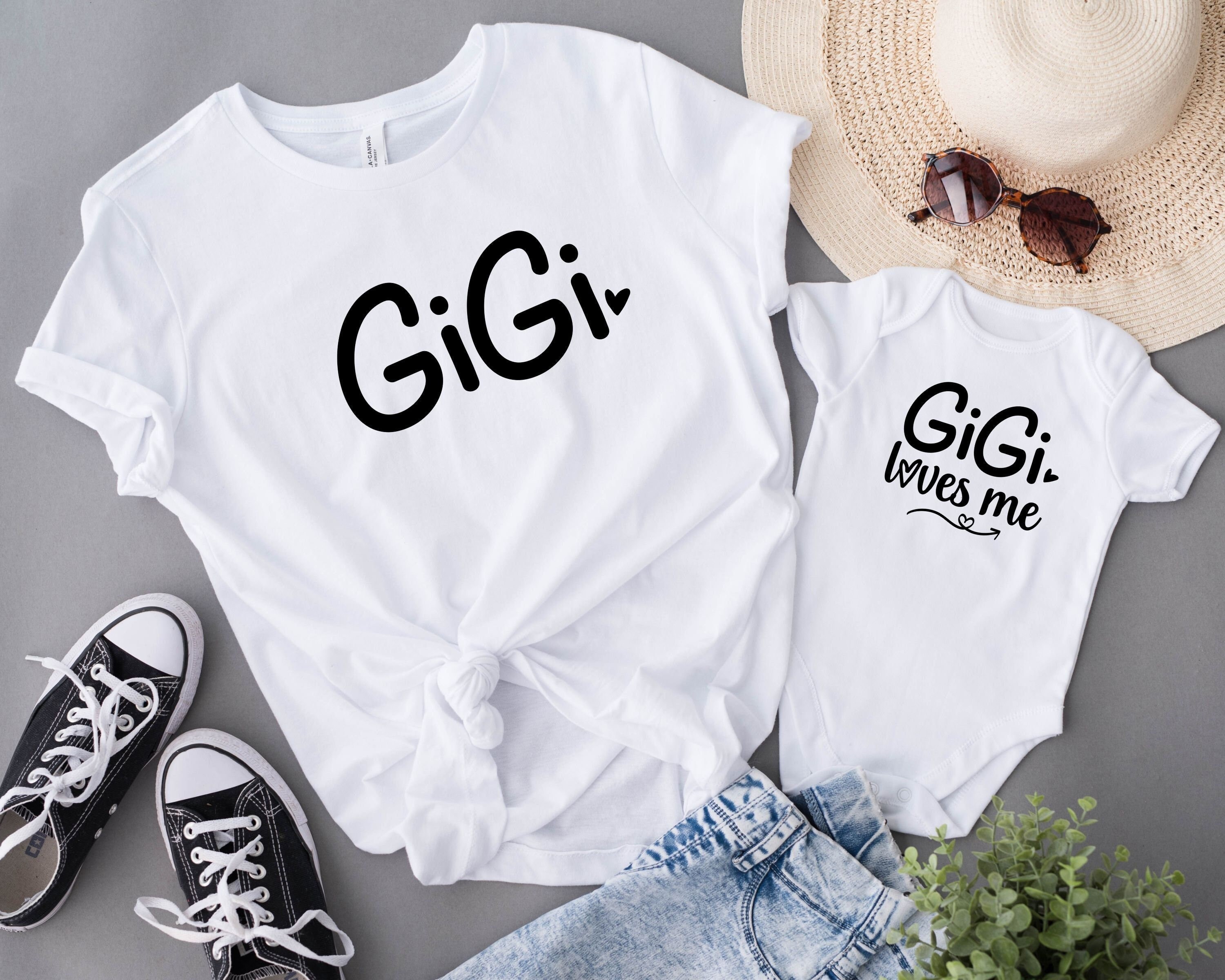 Custom Gigi Shirt Gigi Loves me onesie Gigi Onesie Gigi Baby onesie Grandma Baby onesie New Gigi Gift Mother s Day Gift Gigi and Me