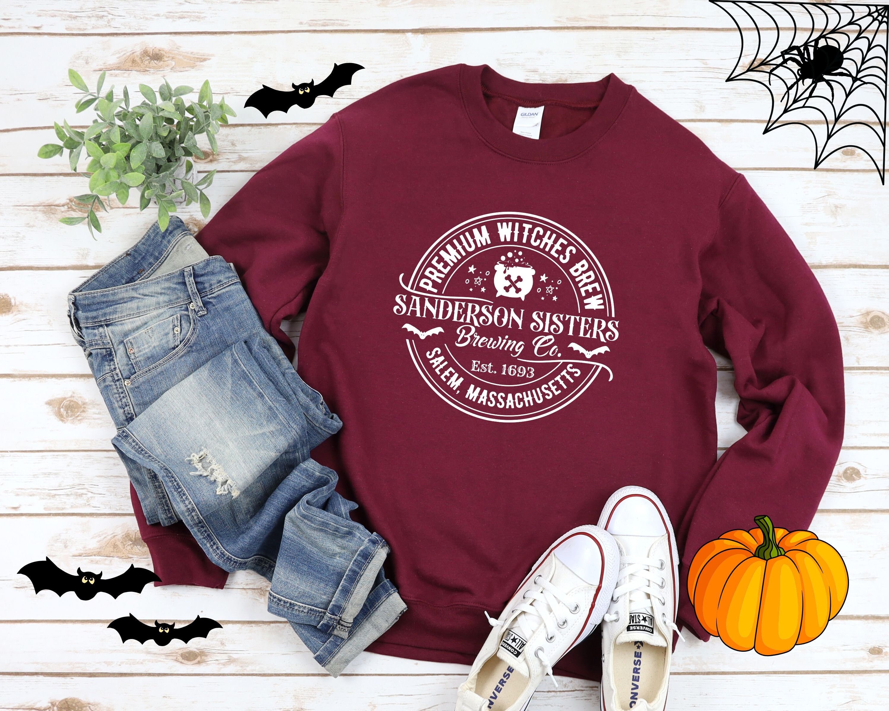 Sanderson Sisters Sweatshirt Sanderson Sisters Brewing Co. Etsy