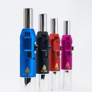 Blink Saber Torch mit Butanfenster Single Flame Torch Feuerzeug, Zigarrenfeuerzeug, winddichtes Feuerzeug