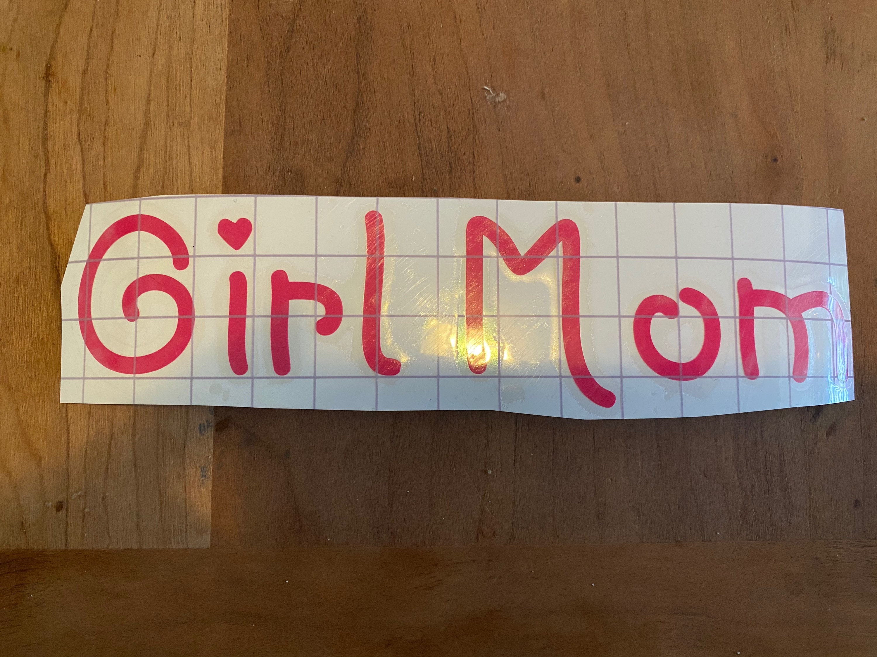 Girl Mom bumper sticker Etsy