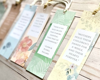 Mother's Day Printable Bookmark, Mother's Day Gift from Church, Gift for Mom, Birthday Gift for Mom,Quotes for Mom, Mother's Day Quotes