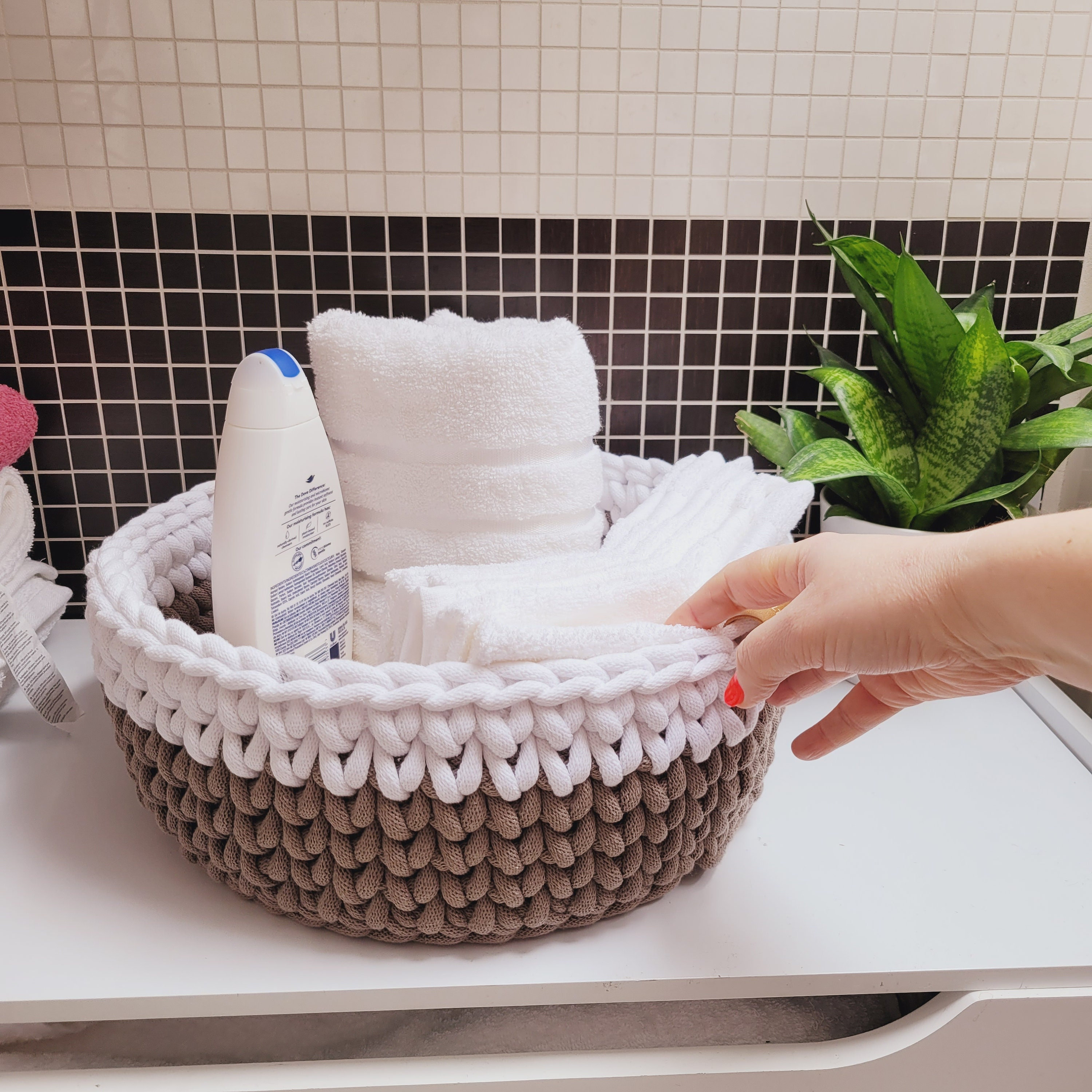 Flexi - Lot de 3 paniers à linge flexibles - 30 l - En plastique - Panier à linge robuste avec poignées - Panier de rangement universel pour la maison et la Flexi - Lot de 3 paniers à linge flexibles - 30 l - En plastique - Panier à linge robuste avec poignées - Panier de rangement universel pour la maison et la