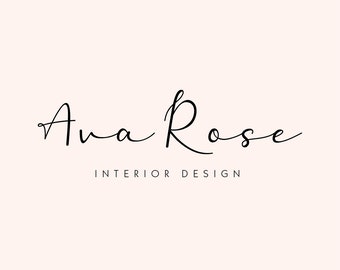 Premade logo, minimal logo, modern logo, minimalist brand design, small business branding, studio logo design, custom logo design