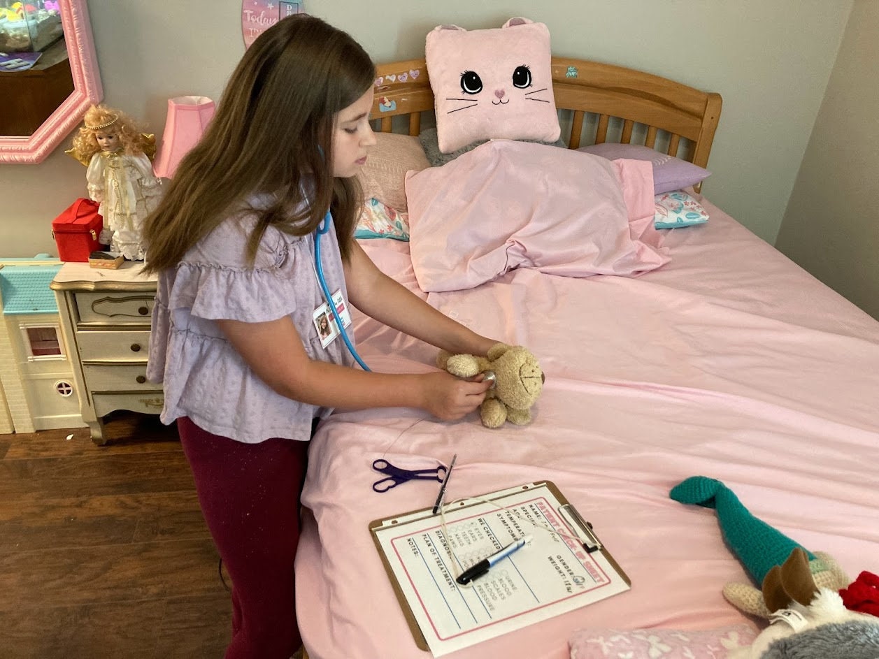 Veterinarian Dramatic Play Set Printables and Templates - Etsy