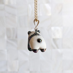 Pepper the Panda Pendant, with Luster image 5