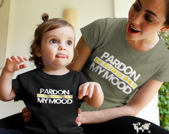 Pardon My Mood Shirt – Spina Bifida Clinic Day Awareness Tee, Disability Advocacy T-Shirt, Rare Disease Warrior Gift