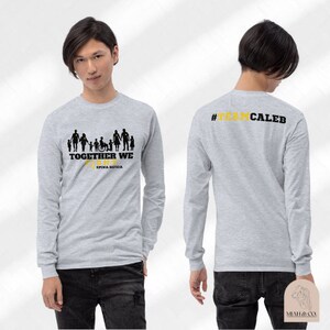 Together We Fight - TeamCaleb Adult Long Sleeve Shirt - Spina Bifida Awareness