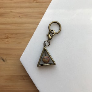 Natural Jasper Stone Stitch Marker