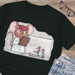 Mouse scientist shirt, researcher science shirt, microbiology shirt, cute STEM gift for her, gift for them, researcher birthday present