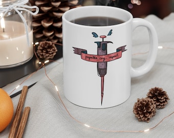 Mikrobiologie Becher, Becher für Mikrobiologie, Labor Wissenschaft Becher, Becher für Becher, Geschenk für Wissenschaftler, lustiges Wissenschaftsgeschenk, STEM