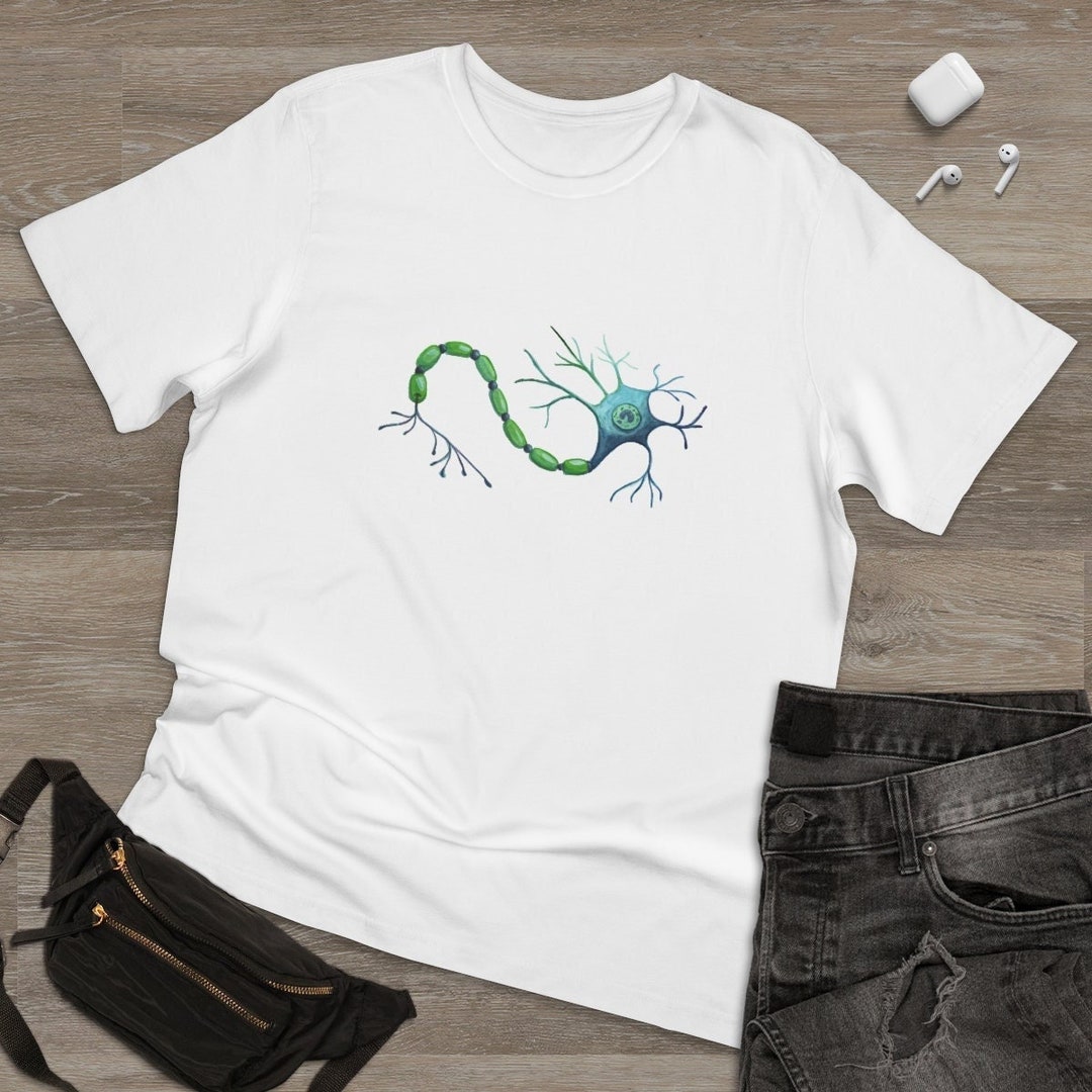 Neuron Graphic Tee, Neuroscientist Gift, Researcher Gift, Gift for ...