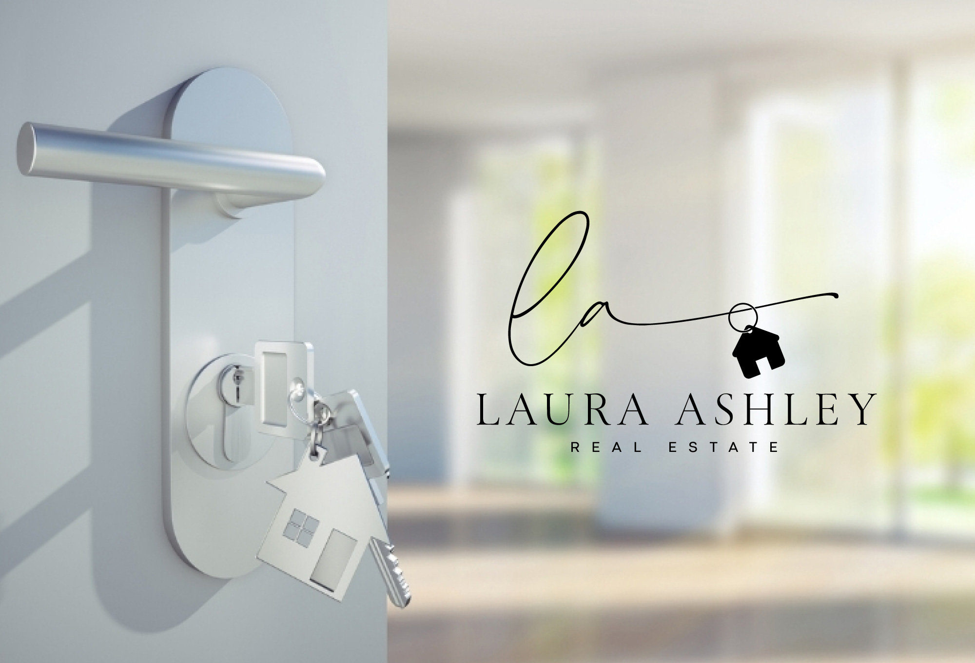 Real Estate Broker Logo, House Brand Logo - Etsy