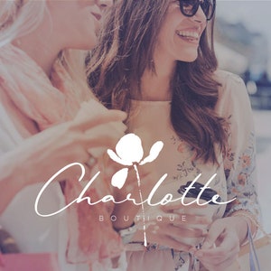 Boutique Logo design signature, Store logo, Fashion Logo