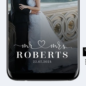 Wedding Snapchat Lenses, Wedding Custom design, Snapchat