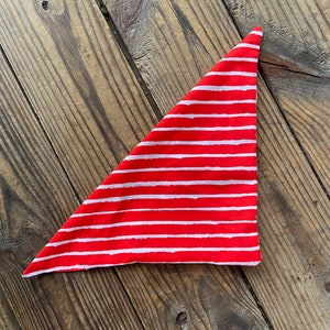 Red Striped Bandana