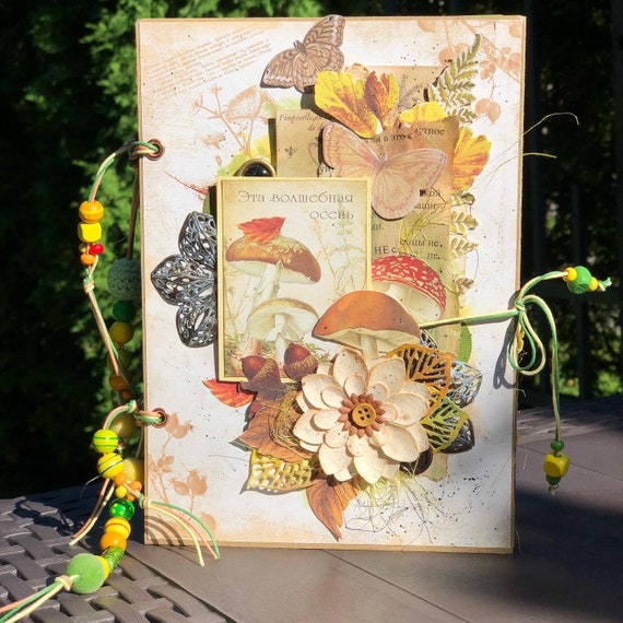 Scrapbook Autumn Album Size 15x20 Cm. 