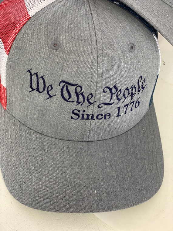 We The People Since 1776 Baseball Trucker Cap