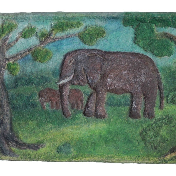 Paper Mache Wall Art Etsy