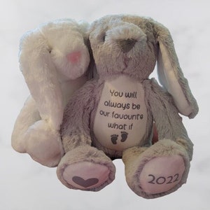 Miscarriage memorial gift bear, Condolence wishes, Wave of light teddy, Born in Heaven toy, Sorry for your loss, Angel baby, Grief gift