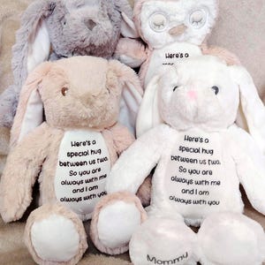 Personalised memorial bear, Heaven bears, Teddy to remember, Remembrance toy, In loving memory, Gift for grieving child, Condolences present
