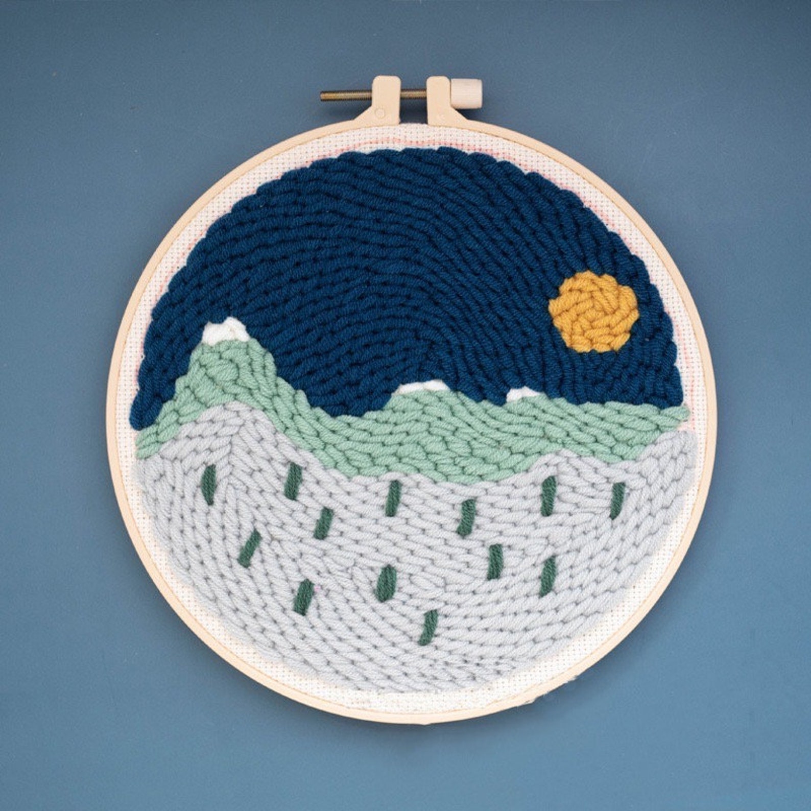 Beginner Punch Needle Kit/Adjustable Punch Needle/Yarn Etsy