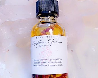 Glamour Spell oil+ Egyptian Glamour Magic Spell Oil + Beauty&Confidence Ritual Oil+ Attraction Oil + Beauty Spell + Candle Spell + Spell Oil