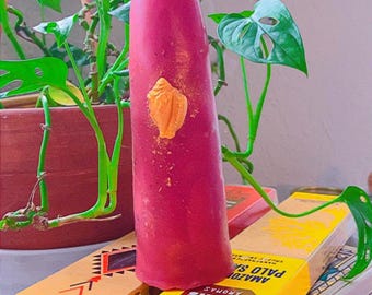 Goddess Aphrodite Candle+ Love Spell, Self-Love, Relationship, Attraction Ritual + Beeswax Ritual Herbal Candle