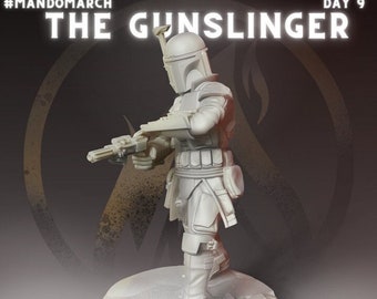 Mandalorian Gunslinger(Sculpted by Dark Fire Designs)