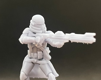 Paracaidistas clon (esculpidos por Dark Fire Designs)