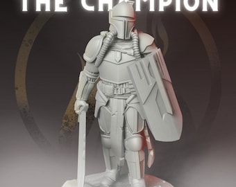 Mandalorian Champion (Skulptiert von Dark Fire Designs)