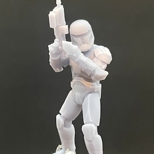 Republic commando squad- action poses(sculpted by Dark Fire Design)