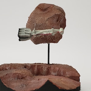 Star Wars Asteroid Diorama