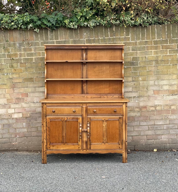 Vintage Ercol Sideboard Welsh Dresser Etsy UK
