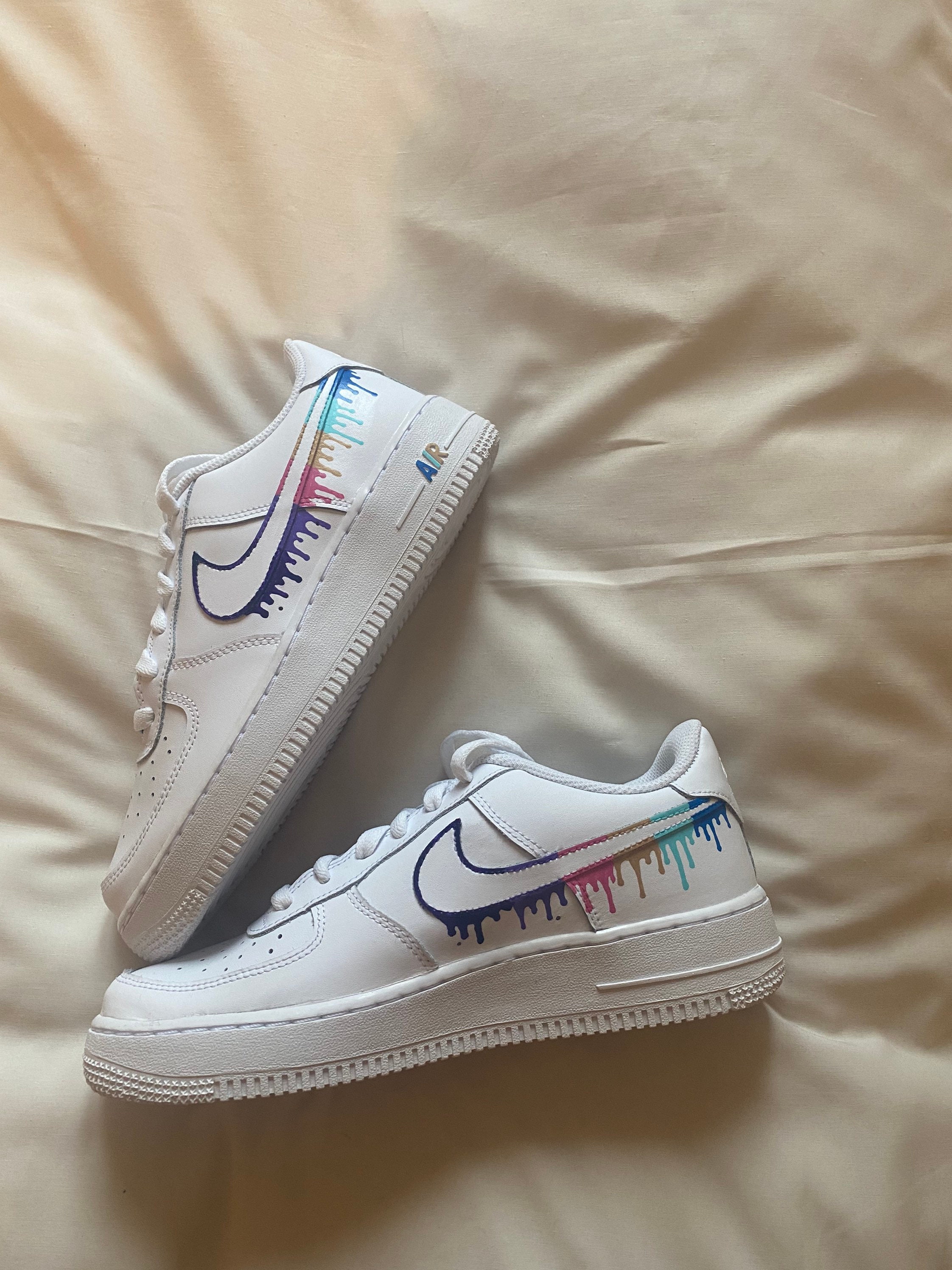 Drip Tick Air Force 1 Custom Air Force 
