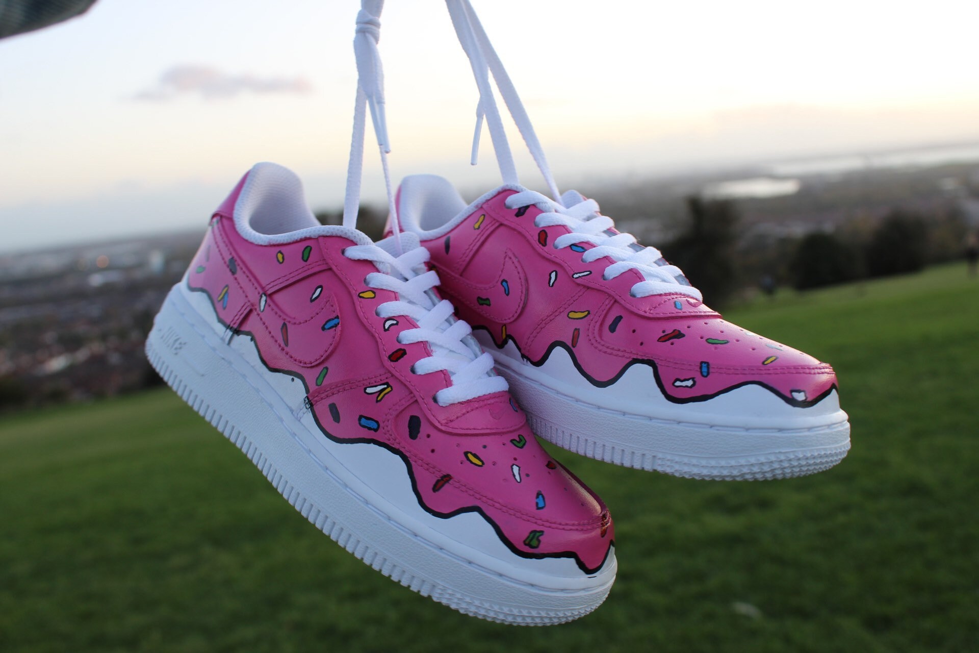 donut custom air force 1