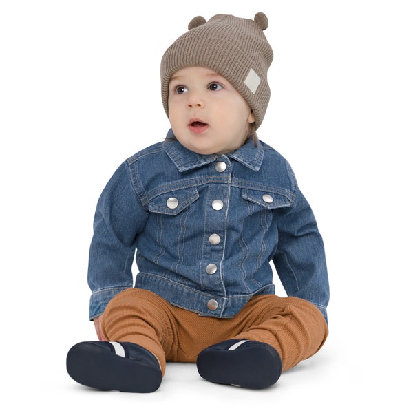 Baby Denim Jacket Etsy