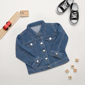 Baby & Toddler Organic Denim Jacket image 2