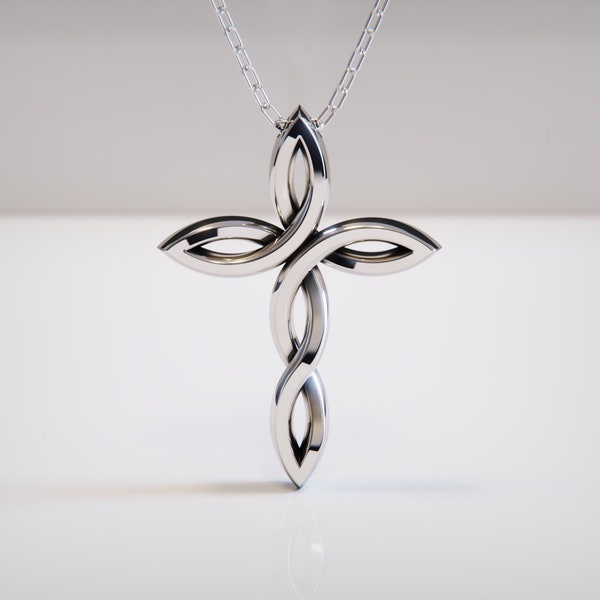 Celtic Cross Silver Pendant - Christopher Peter