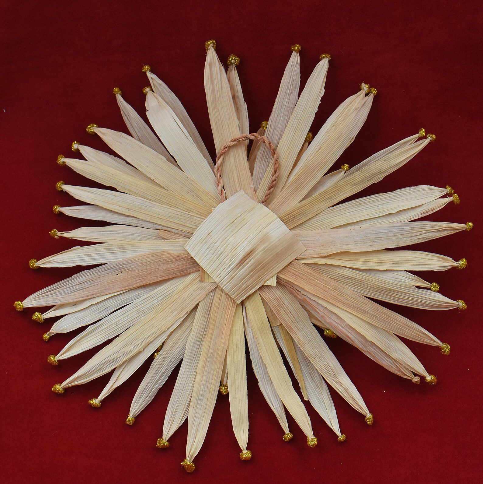 Christmas ornament corn husk decoration traditional handmade | Etsy