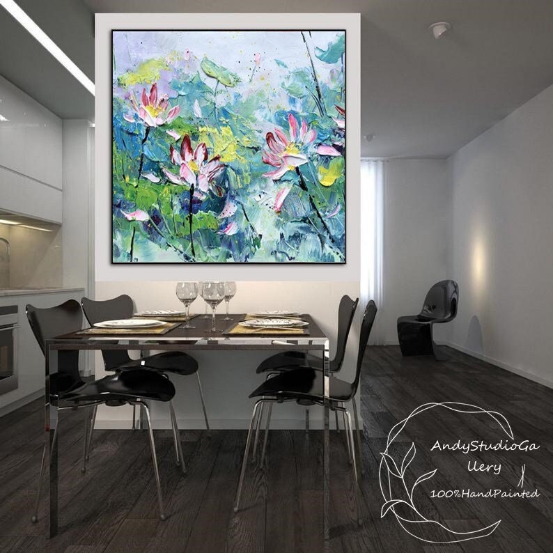 3D-Ölgemälde – Handbemalt, Mit Struktur, 61 X 122 Cm