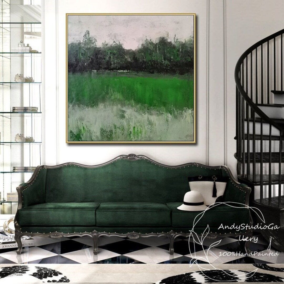 Original Landscape Oil Painting Nature Art on Canvas Impressionism Art ...