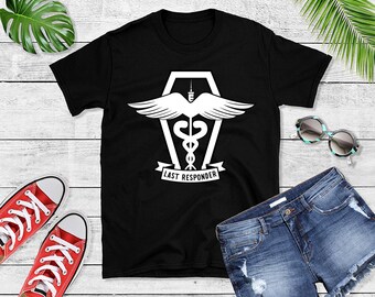 Funeral Mortician T-Shirt - Funeral Director Tee - Mortuary Gift Idea - Embalmer Outfit