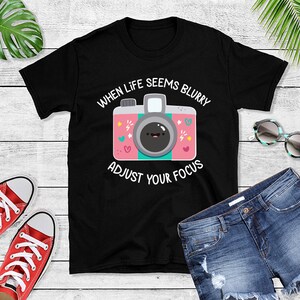 Funny Photographer T-Shirt - Camera Lovers Tee - Photograph Lover Gift Idea - Photography Outfit